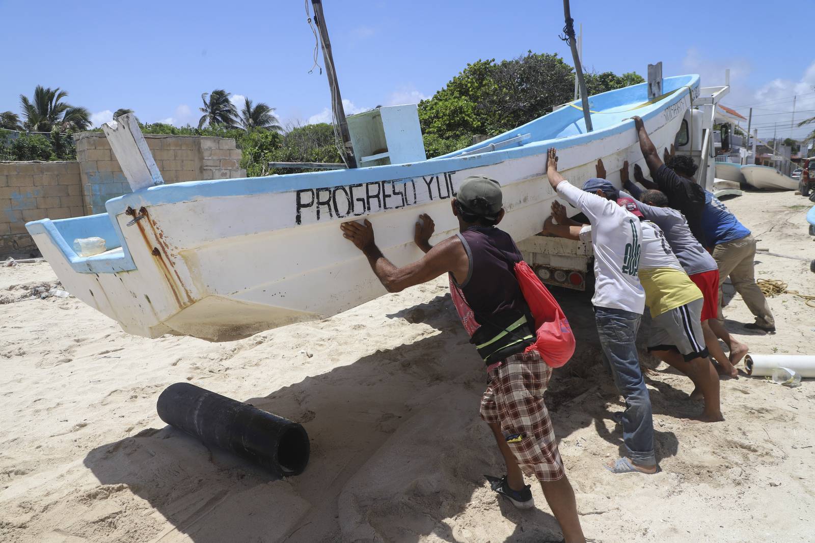 Hurricane Beryl takes aim at the Mexican resort of Tulum as a Category