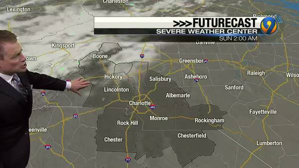 Friday evening's forecast with Meteorologist John Ahrens