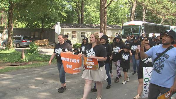 Neighbors come together to speak out against corporate landlords
