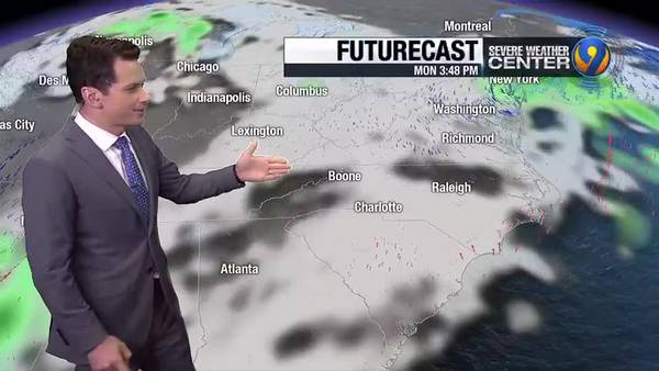Saturday night's forecast with Meteorologist Joe Puma