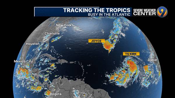 2 storms in the Atlantic won’t bring any threats to land