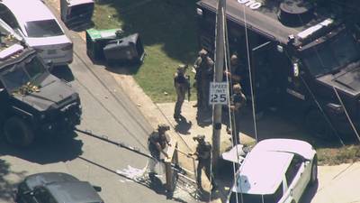 PHOTOS: Scene of deadly SWAT situation in east Charlotte