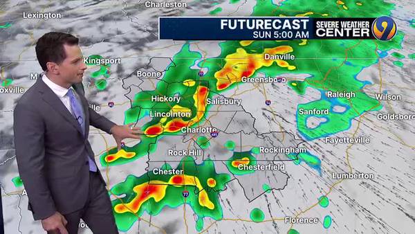 FORECAST: Messy, muggy day with isolated showers and lightning