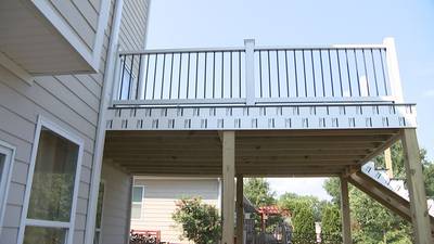 ‘To fall 10, 11 feet’: Family worries how deck is secured