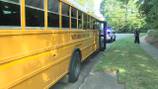 Student near school bus hit by driver in stolen SUV