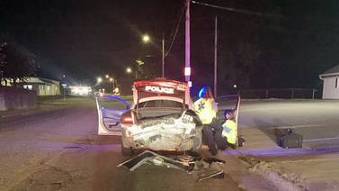 Impaired driver hits police cruiser in Gaston County