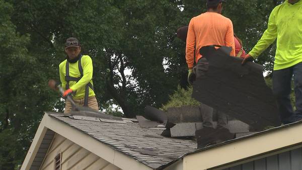 95-year-old Charlotte veteran gets new roof as part of nationwide project