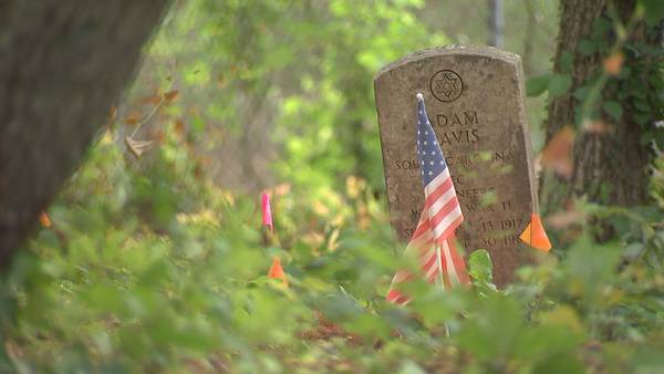 Efforts underway to clean historic Black cemetery where veterans rest
