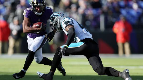 Late turnovers help Ravens hold off Panthers 13-3; 8th loss for Carolina