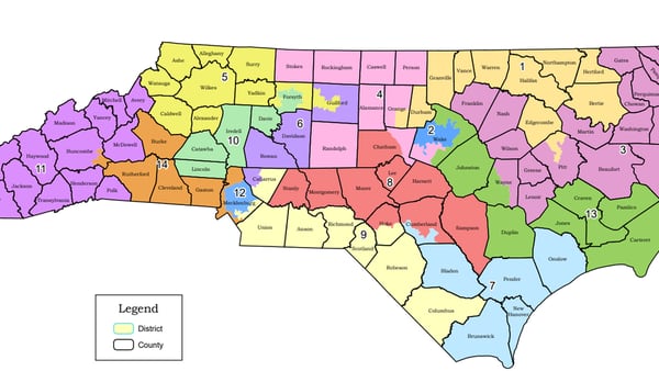 NC House, Senate move forward with new redrawn voting maps