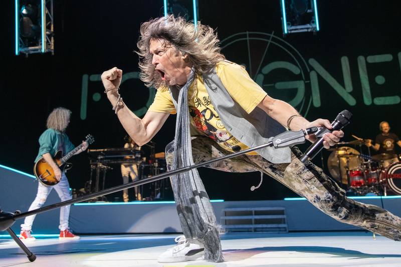 Classic rockers Foreigner brought their farewell tour to Charlotte’s PNC Music Pavilion on Aug. 9, 2023.