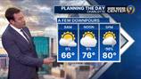 FORECAST: Threat of downpours, lightning this afternoon due to scattered storms 