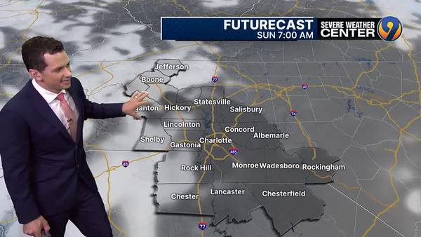 FORECAST: Isolated showers expected in our area 