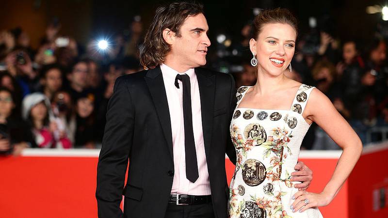 Actors Joaquin Phoenix and Scarlett Johansson attend 'Her' Premiere