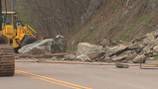 Major highway in Blowing Rock remains closed after rockslide