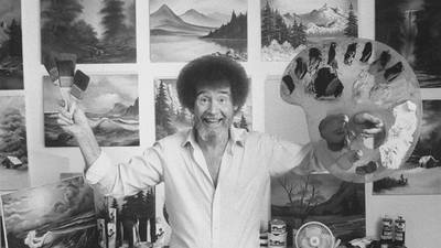 Exhibit of Bob Ross paintings on display in NC for first time 