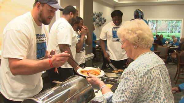 Panthers serve community during fifth annual ‘Keep Pounding Day’