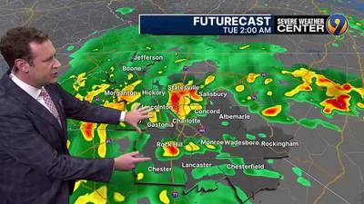 FORECAST: Heavy rain to move in this afternoon, evening