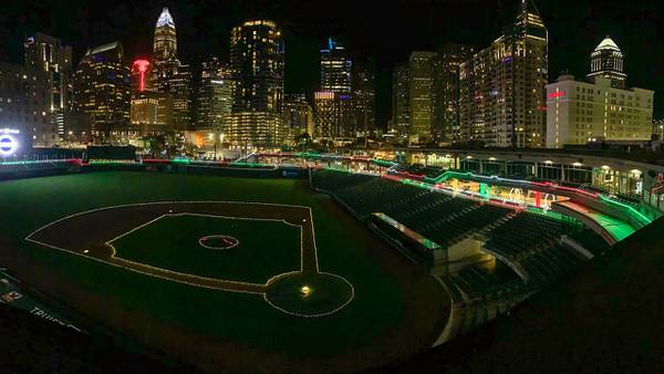 Charlotte Knights bring ice skating and snow tubing to Truist Field