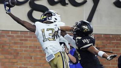 PHOTOS: King and defense help Georgia Tech beat Wake Forest 30-16 for 1st ACC win