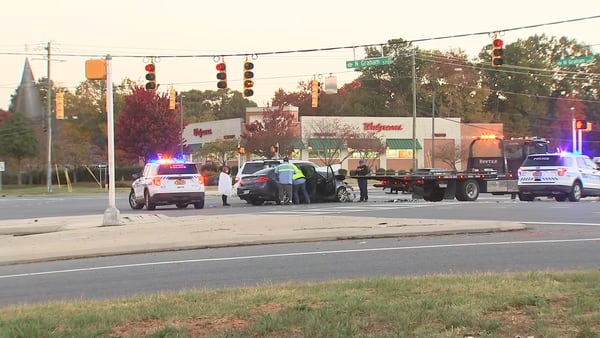 MEDIC: Person freed from car, 2 seriously hurt in crash on Graham Street