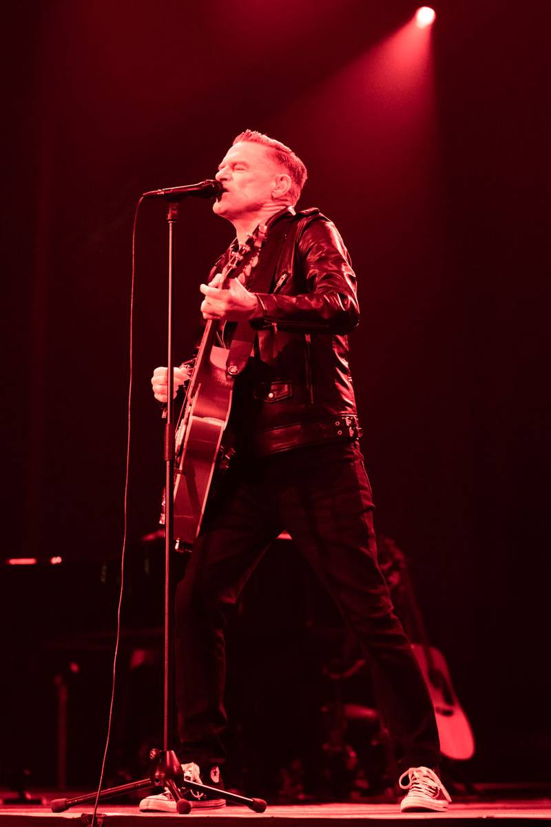 Singer Bryan Adams brought his "So Happy It Hurts Tour" to the Spectrum Center in Charlotte on March 10, 2024.