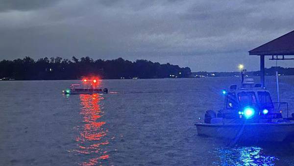 Search for missing swimmer on Lake Wyle suspended due to weather