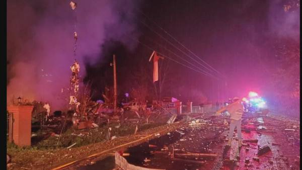 Person hospitalized after house explosion in South Carolina, officials say 