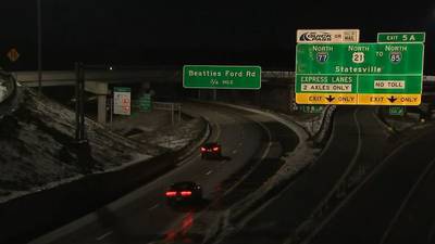 Ice, snow melts on roads leaving dangerous black ice for motorists