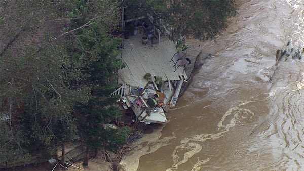 ‘Absolute total loss’: Evacuees return to homes along Catawba River