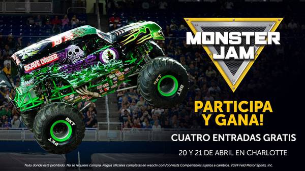 Official Rules: Telemundo Charlotte / Sorteo De Entradas Para El Espectáculo Monster Jam