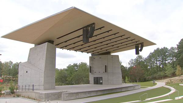 Preparations underway for the opening of Ballantyne’s new amphitheater