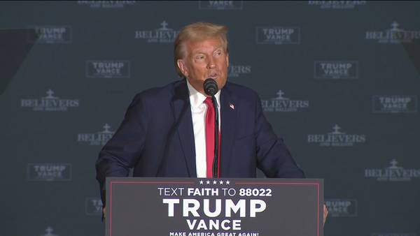 Donald Trump makes campaign stop in Concord