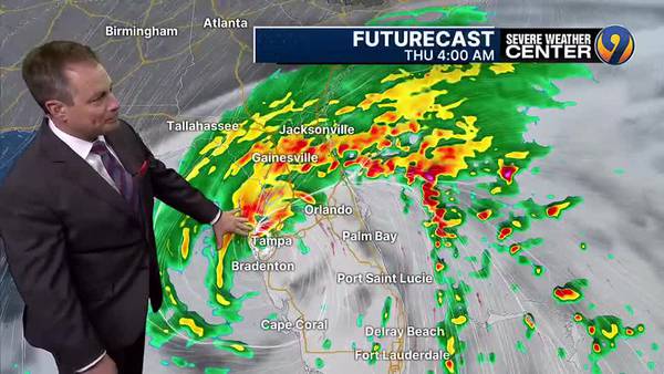 Tuesday evening's forecast with Chief Meteorologist John Ahrens