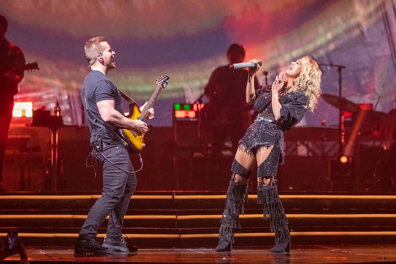 Country music star Carrie Underwood brought her ‎Denim & Rhinestones Tour to Charlotte’s Spectrum Center on Feb. 8, 2023. Jimmie Allen opened the show.
