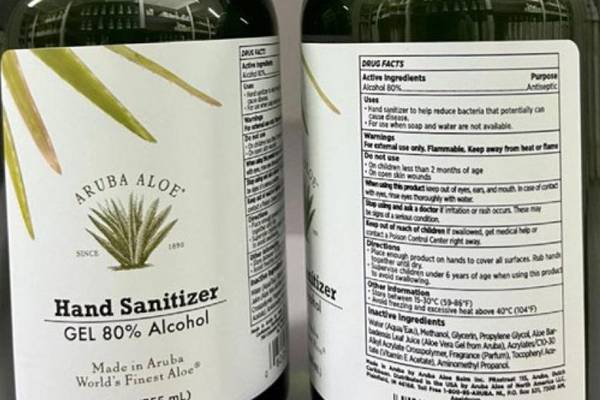 Recall alert:  Hand sanitizer, aloe recalled amid warnings they could cause coma, blindness