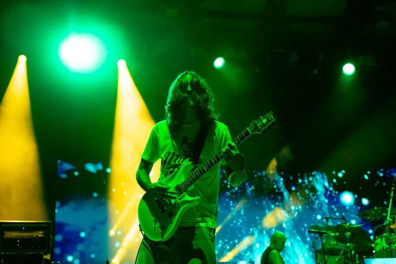 311 performs during the Unity Tour at Skyla Credit Union Amphitheatre on Aug. 11, 2024.