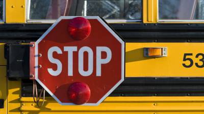 Maine bus driver accused of closing doors on parent after argument