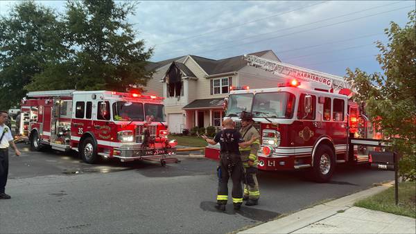 Lit candle causes fire at Meck-Cabarrus county line, officials say