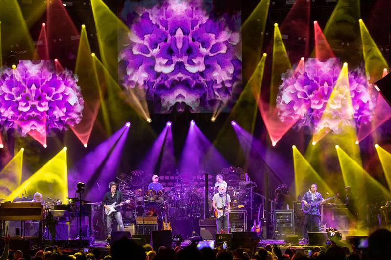 Dead & Company perform for a sold-out crowd at Charlotte’s PNC Music Pavilion. Oct. 11, 2021.