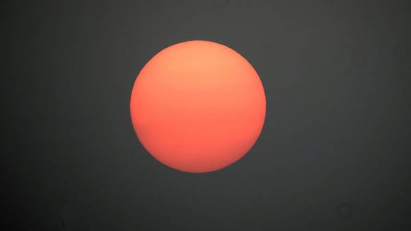 Western wildfire smoke bringing haze, vivid sunrises, sunsets to Carolinas