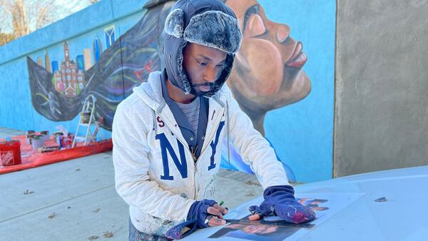 ‘It’s teaching through art’: Local teacher makes West End underpass his canvas