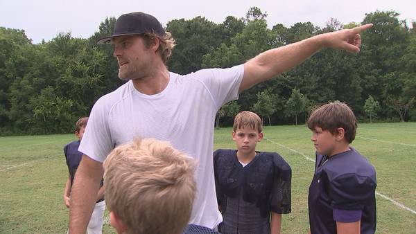 Former Panthers Kuechly, Olsen pass knowledge as coaches in youth football