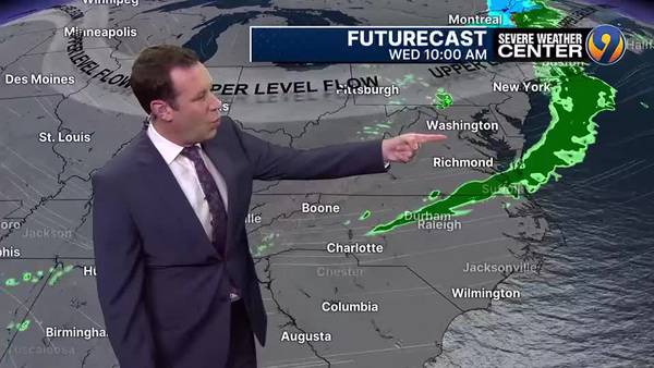 FORECAST: Chilly start but temperatures will warm up to the mid-70s this afternoon 
