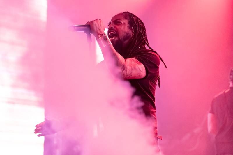 Sevendust performs at the Fillmore Charlotte on Feb. 6, 2024.