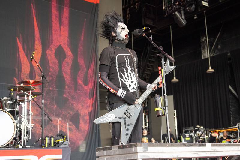 Static-X performs during the Freaks on Parade Tour at PNC Music Pavilion in Charlotte. July 24, 2022.