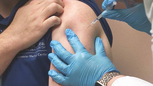 ‘Very emotional’: Hospital workers in Lancaster County line up to receive COVID vaccine