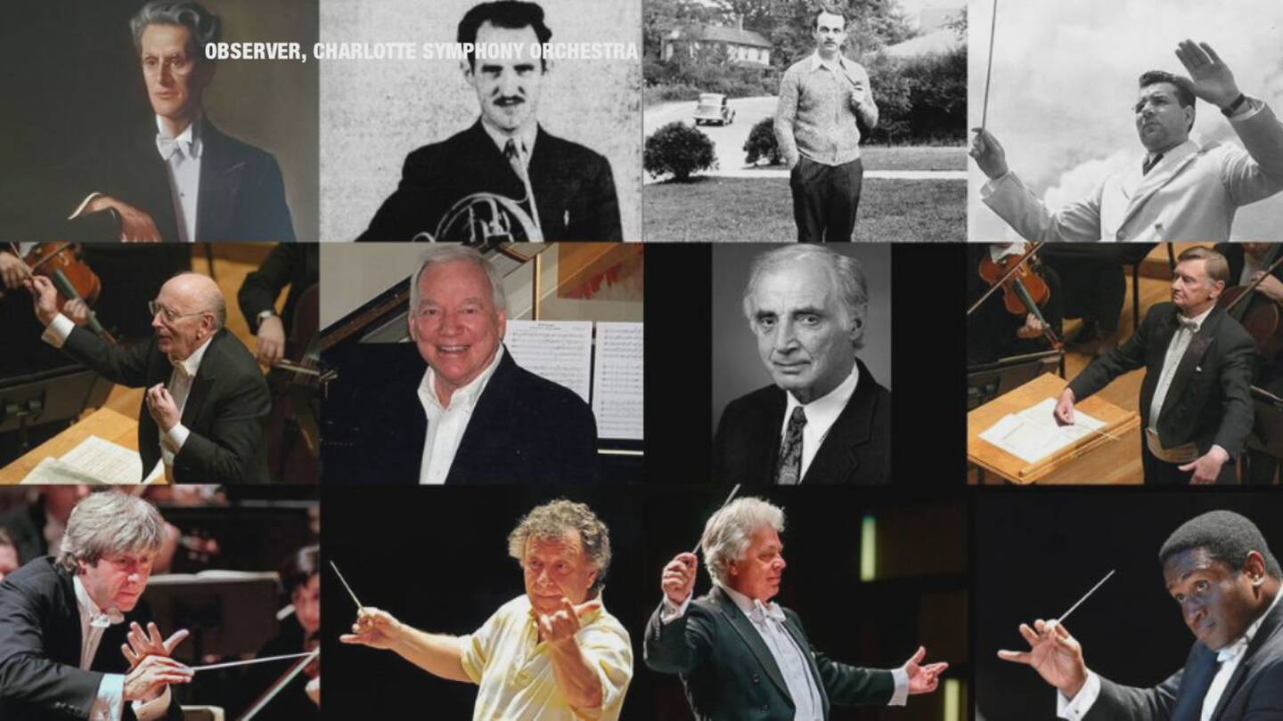 A history of the music directors for the Charlotte Symphony Orchestra