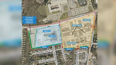 City leaders, residents skeptical of new school, housing project near Ardrey Kell High