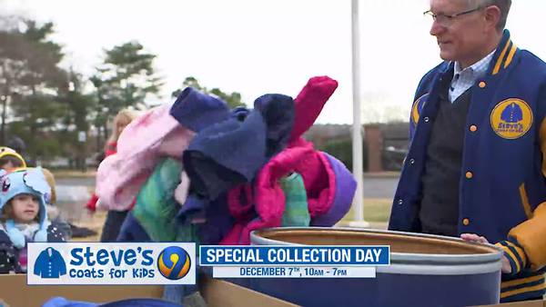 Steve’s Coats Special Collection Day at WSOC-TV